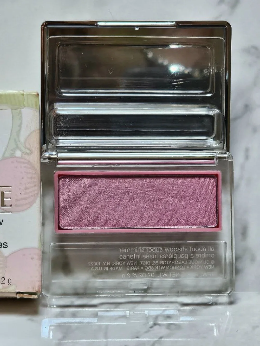 Clinique BUBBLE BATH All About Shadow Super Shimmer (0.07 oz.)